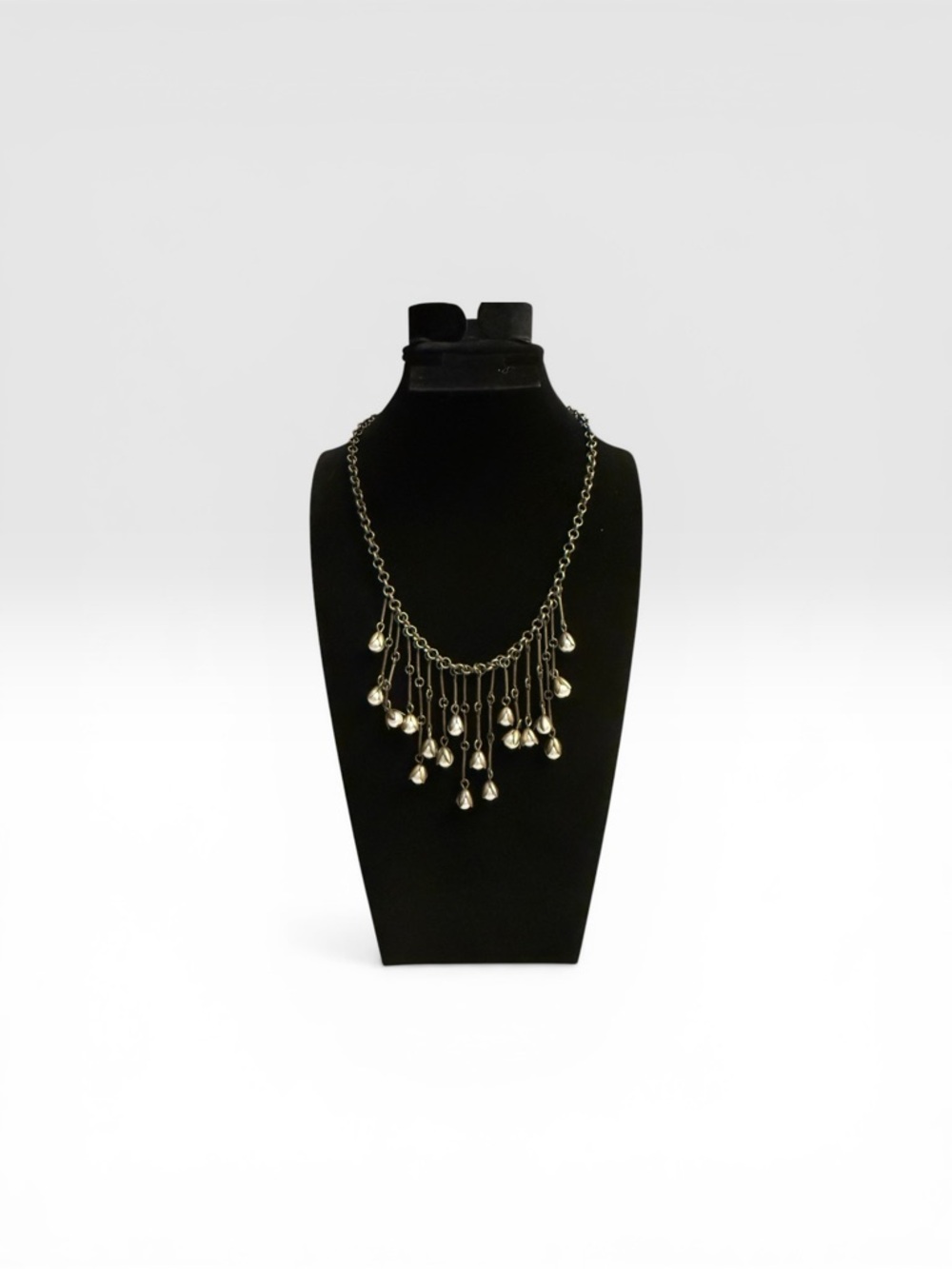 Plunder Falling Lily Bib Necklace